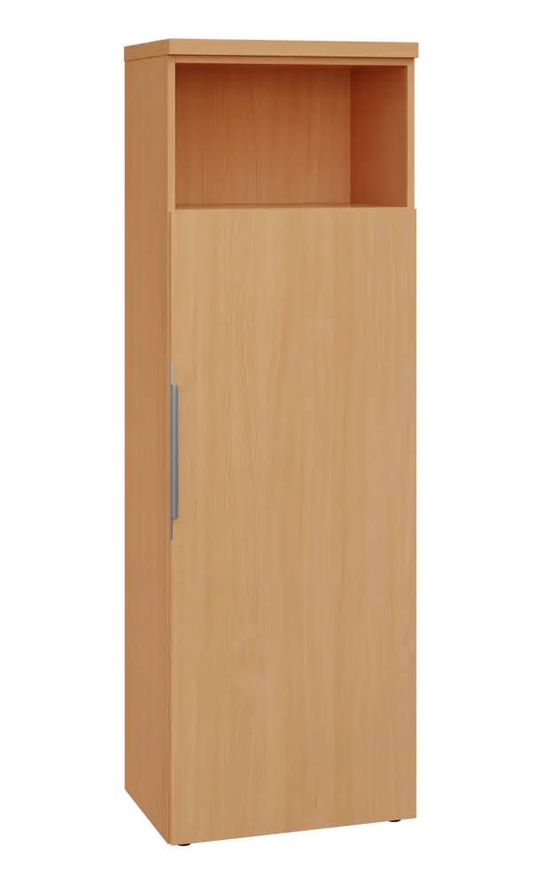 SIN 5 - 6DN kancelářská skříň, 1-dveřová/nika, pravá, 1820x600x400, buk royal